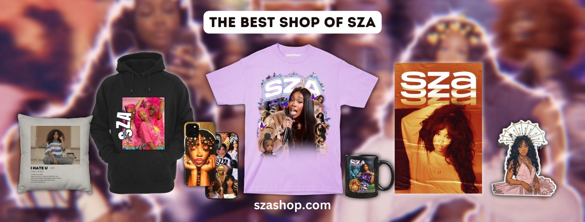 SZA Banner - SZA Shop