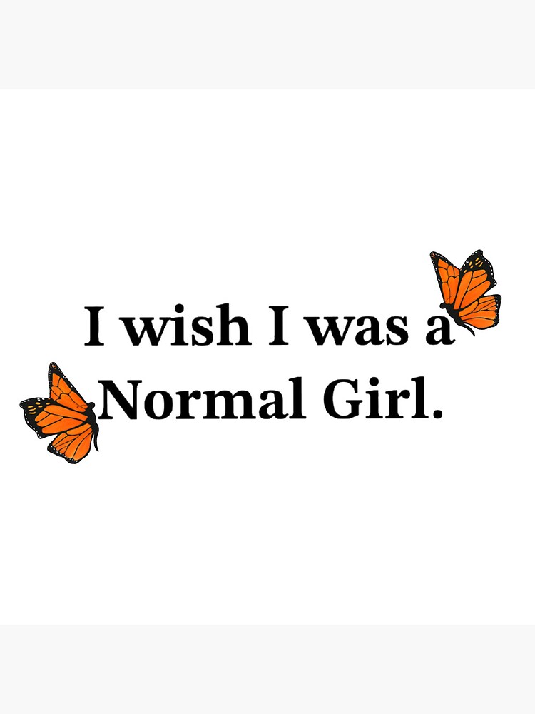 Sza Normal Girl Lyric Design Throw Pillow - Image 2