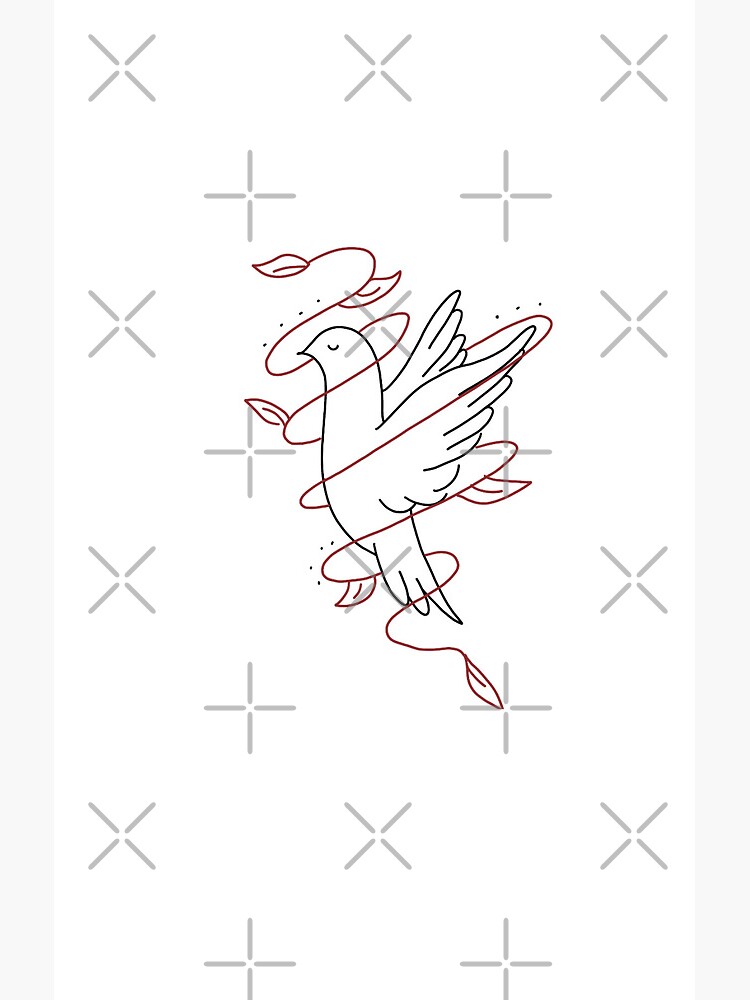 Sza Doves In The Wind Design Shower Curtain - Image 2