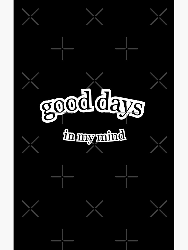 Sza Good Days In My Mind Shower Curtain - Image 2
