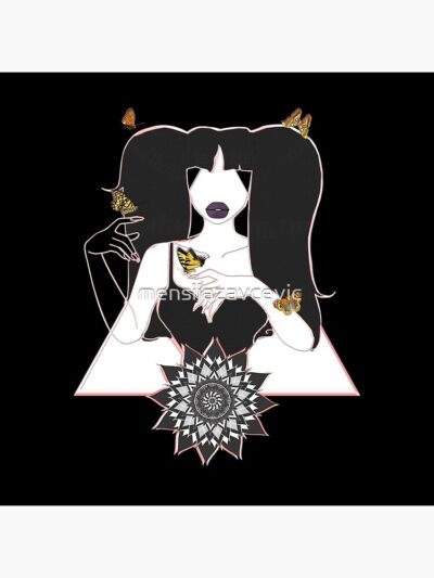 Alternative view of Sza Galore Aesthetic Design Tapestry