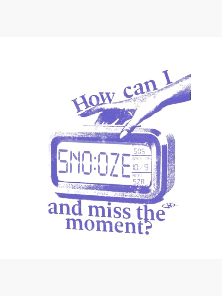 Sza Snooze The Moment Lyric Tapestry - Image 2
