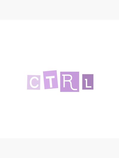 Alternative view of Sza Purple Ctrl Aesthetic Tapestry