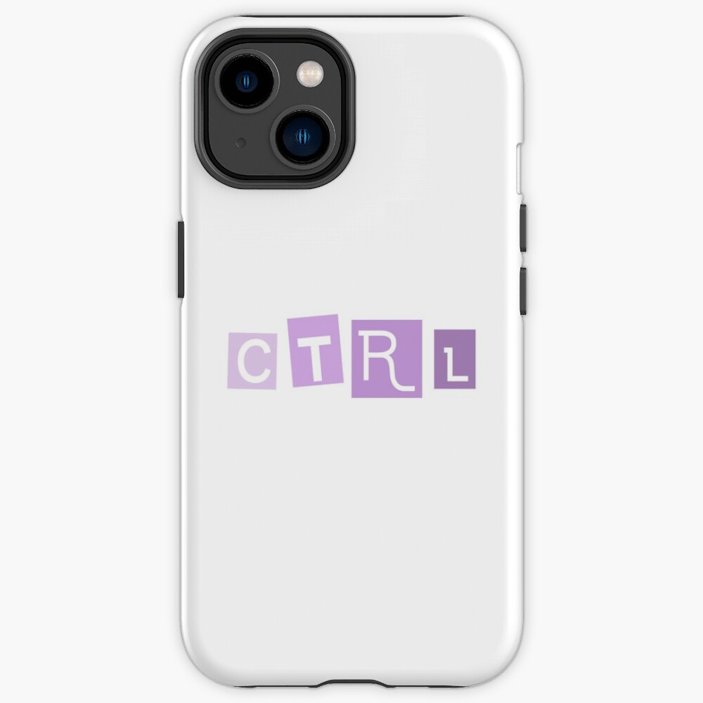 Sza Purple Ctrl Aesthetic Iphone Case