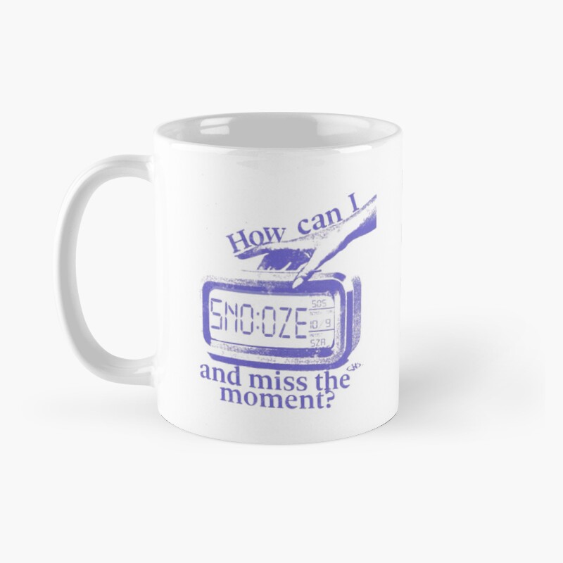 Sza Snooze The Moment Lyric Mug - Image 2