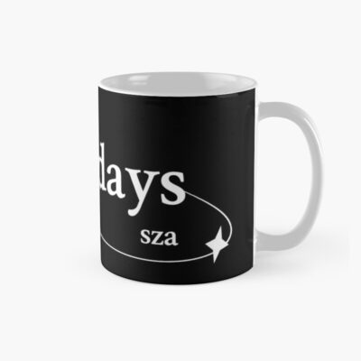 Sza Good Days Minimal Aesthetic Mug