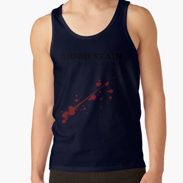 Sza Blood Stain On My Shirt Lyric Tank Top - Image 5
