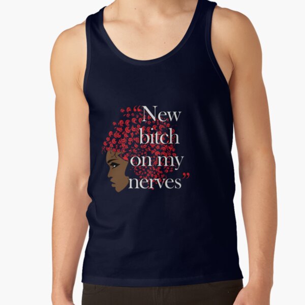 Sza Blood Stain Lyric Art Tank Top - Image 5