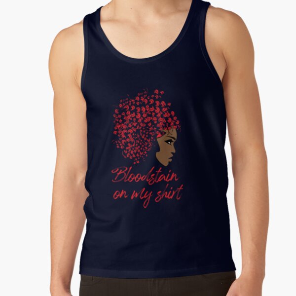 Sza Blood Stain Shirt Design Tank Top - Image 5