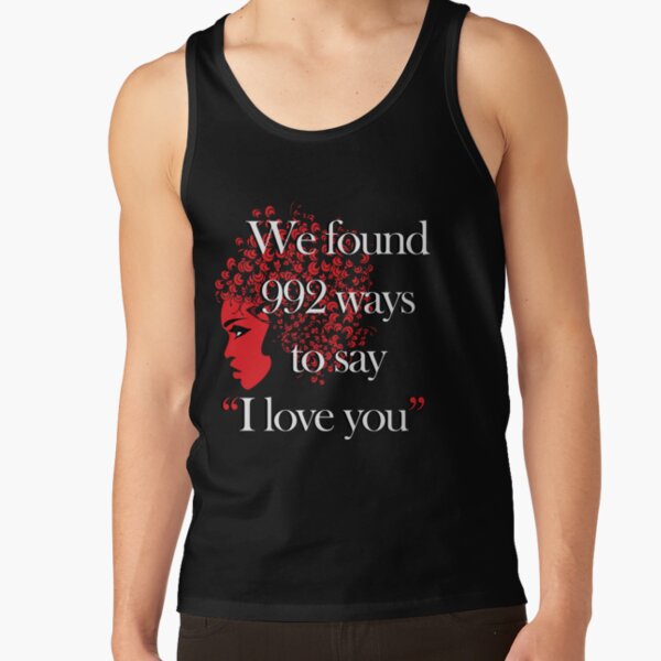 Sza Bloodstain Lyric Style Tank Top