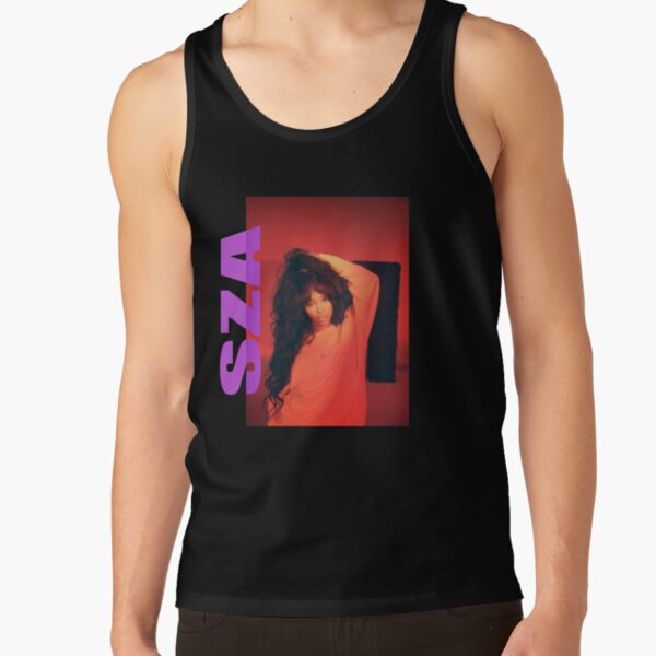 Sza Graphic Design Aesthetic Tank Top - Image 2