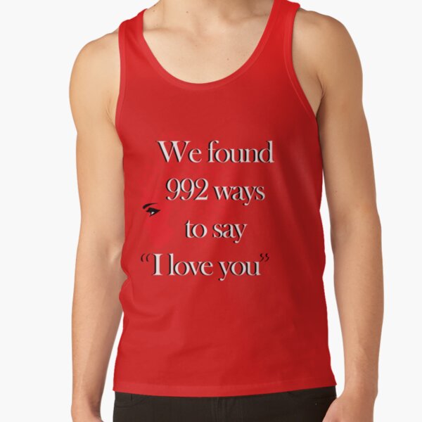 Sza Bloodstain Lyric Style Tank Top - Image 4