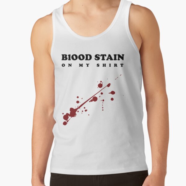 Sza Blood Stain On My Shirt Lyric Tank Top