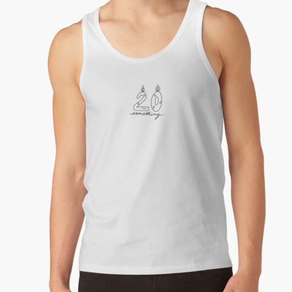 Sza 20 Something Lyric Style Tank Top - Image 2