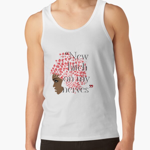 Sza Blood Stain Lyric Art Tank Top