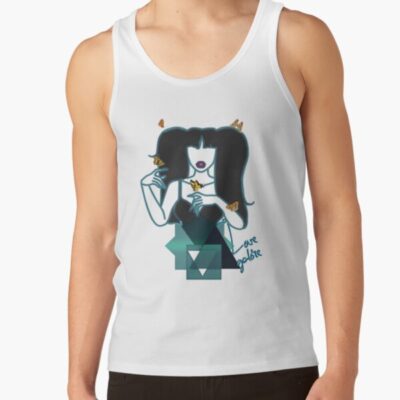 Sza Spilled Milk Lyric Design Tank Top