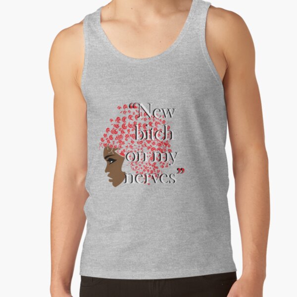 Sza Blood Stain Lyric Art Tank Top - Image 3
