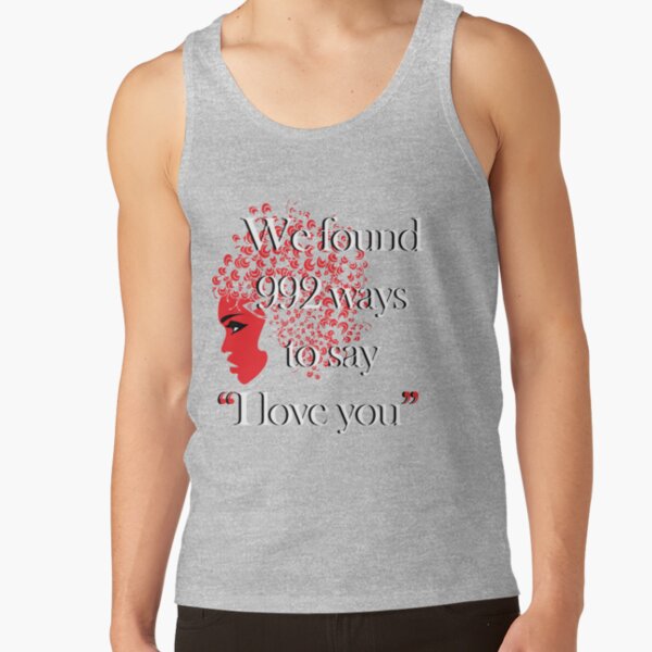 Sza Bloodstain Lyric Style Tank Top - Image 3