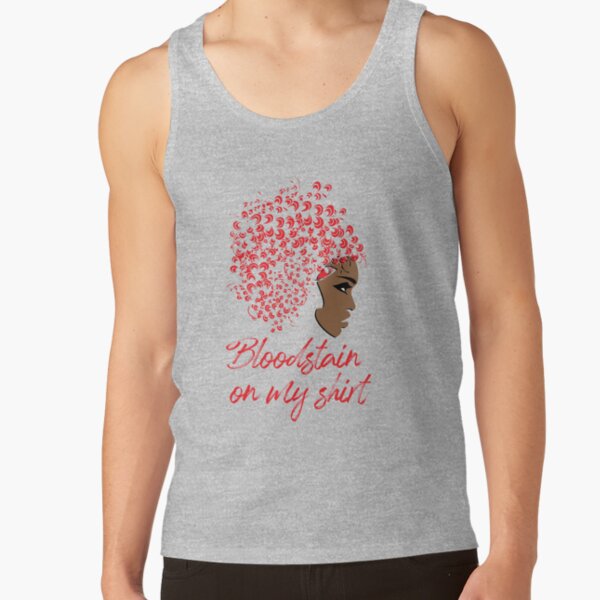Sza Blood Stain Shirt Design Tank Top