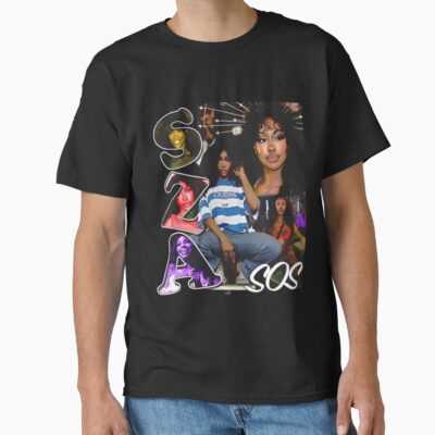 Sza Sos Album Vintage Aesthetic T-shirt