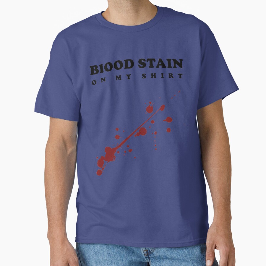 Sza Blood Stain On My Shirt Lyric T-shirt - Image 4
