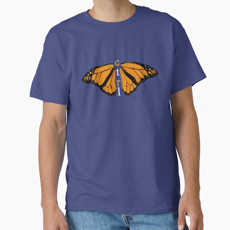 Sza Ctrl Butterfly Aesthetic T-shirt - Image 4