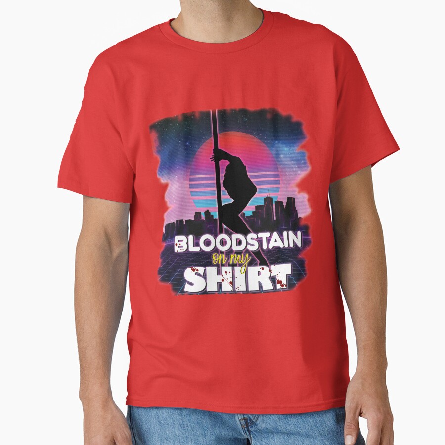 Blood Stain On My Shirt Sza Style T-shirt - Image 6