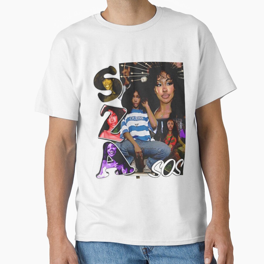 Sza Sos Album Vintage Aesthetic T-shirt - Image 2