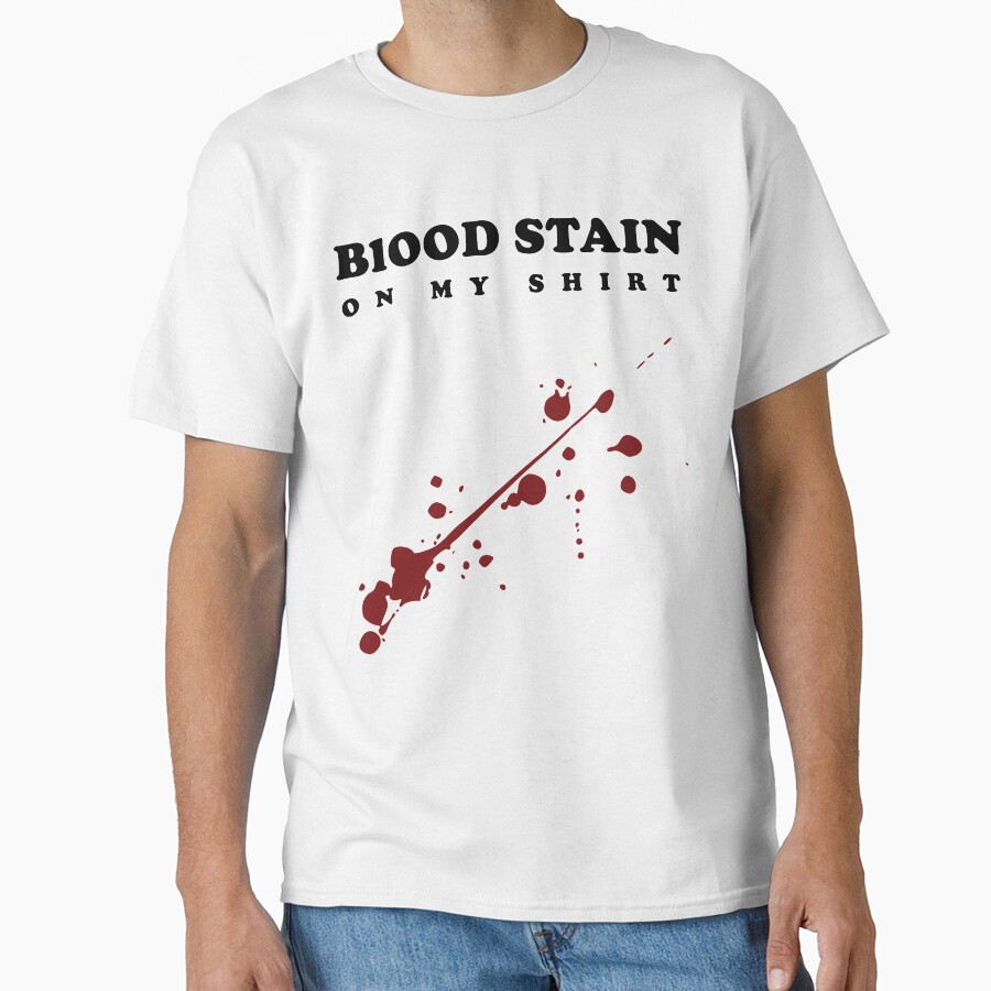 Sza Blood Stain On My Shirt Lyric T-shirt