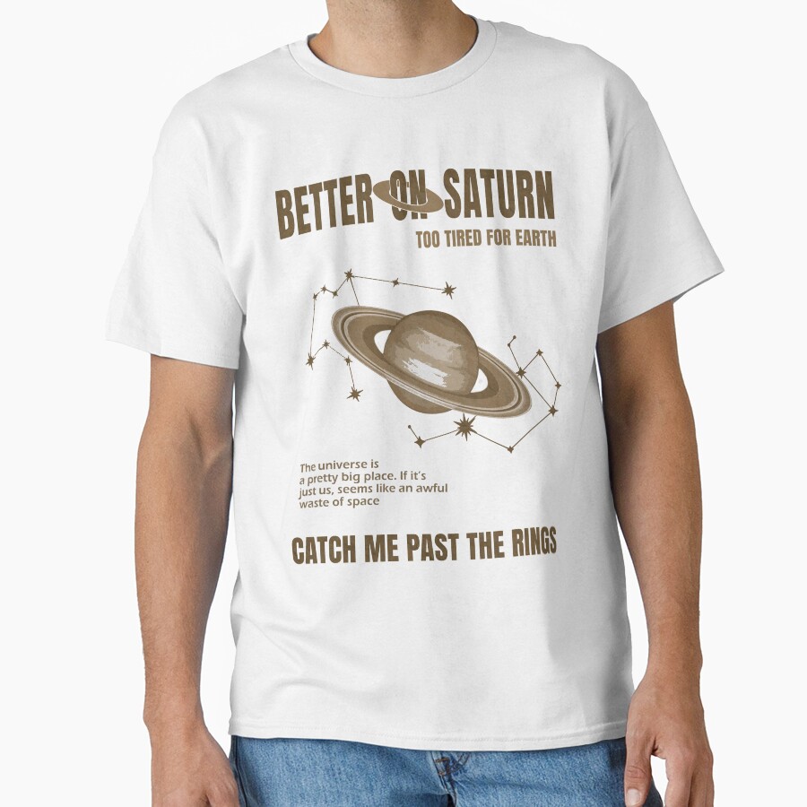 Sza Better On Saturn Aesthetic T-shirt - Image 2