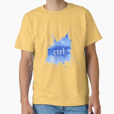 Sza Ctrl Blue Watercolour T-shirt