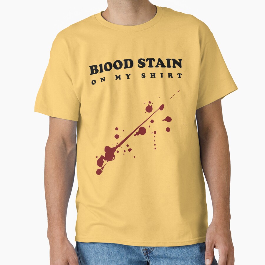 Sza Blood Stain On My Shirt Lyric T-shirt - Image 6
