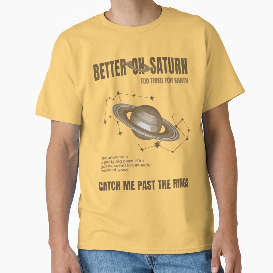 Sza Better On Saturn Aesthetic T-shirt