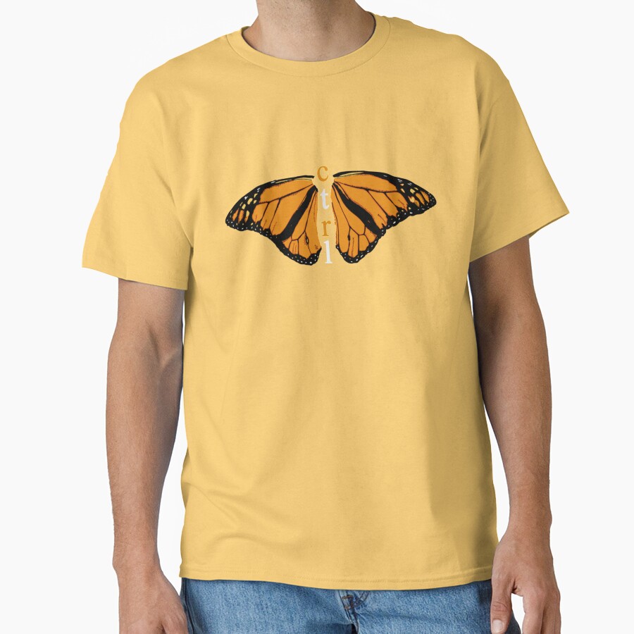 Sza Ctrl Butterfly Aesthetic T-shirt - Image 6
