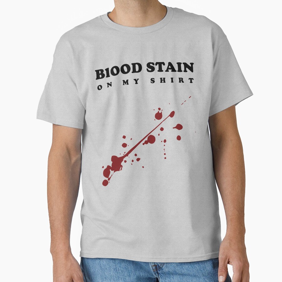 Sza Blood Stain On My Shirt Lyric T-shirt - Image 3