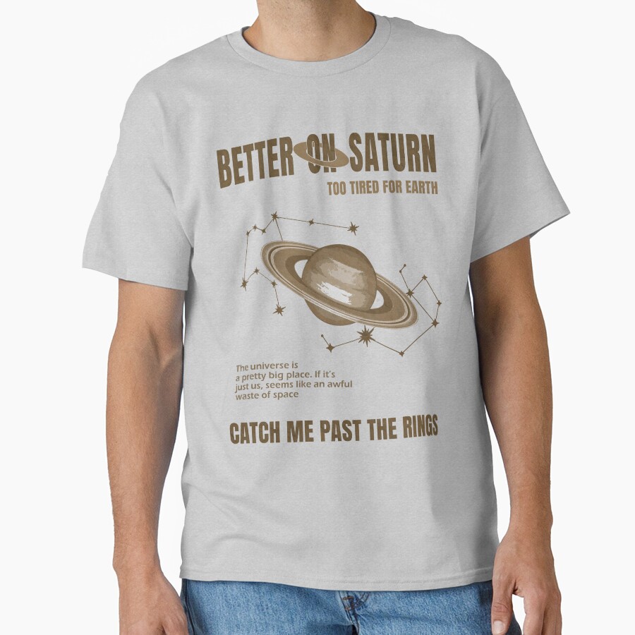 Sza Better On Saturn Aesthetic T-shirt - Image 4