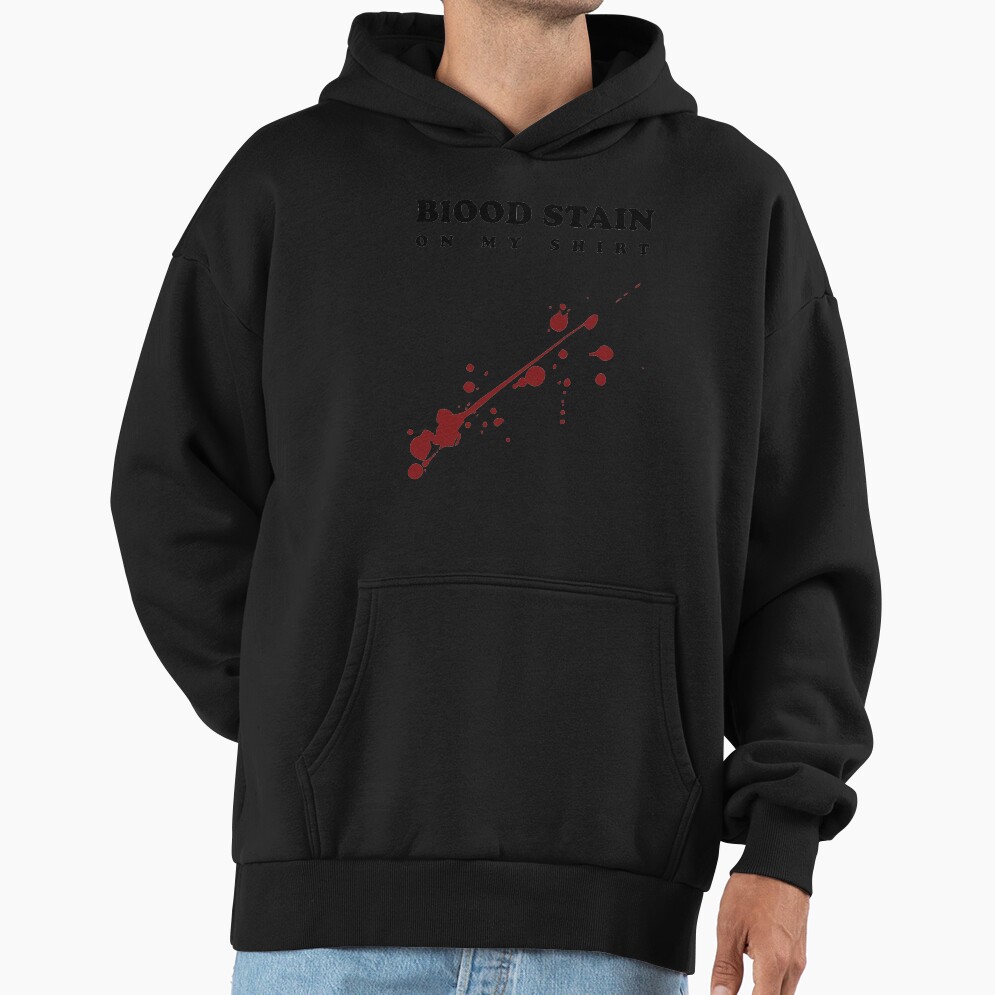Sza Blood Stain On My Shirt Lyric Hoodie - Image 2