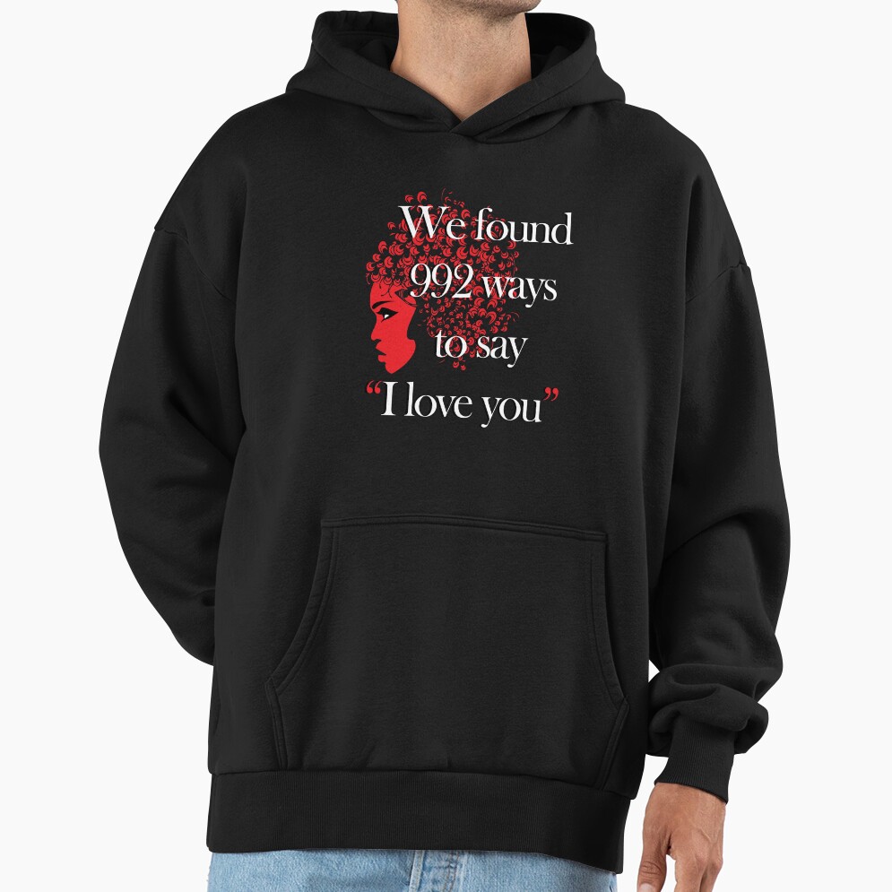 Sza Bloodstain Lyric Style Hoodie