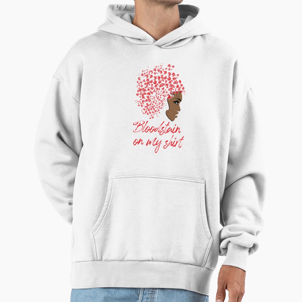 Sza Blood Stain Shirt Design Hoodie - Image 2