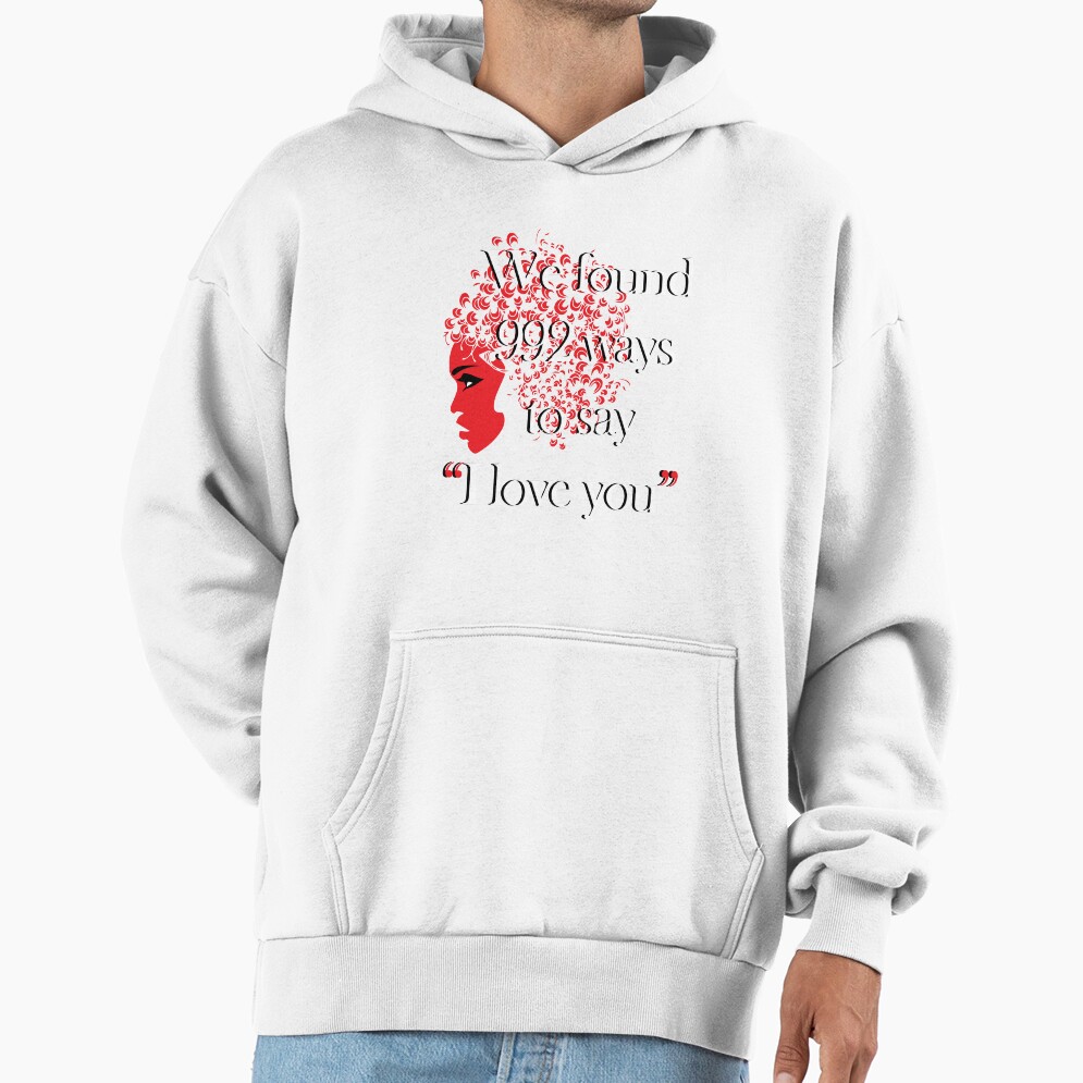 Sza Bloodstain Lyric Style Hoodie - Image 2