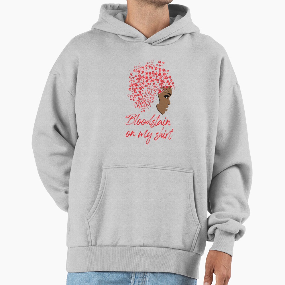 Sza Blood Stain Shirt Design Hoodie - Image 4