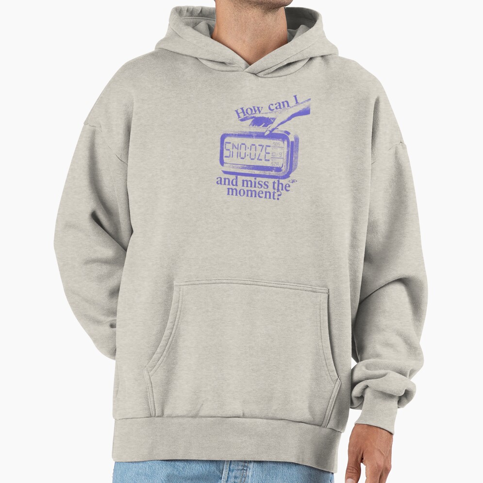 Sza Snooze The Moment Lyric Hoodie - Image 4