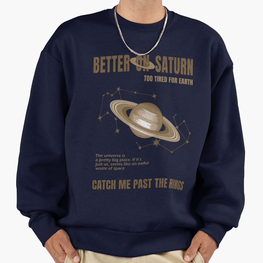 Sza Better On Saturn Aesthetic Sweatshirt