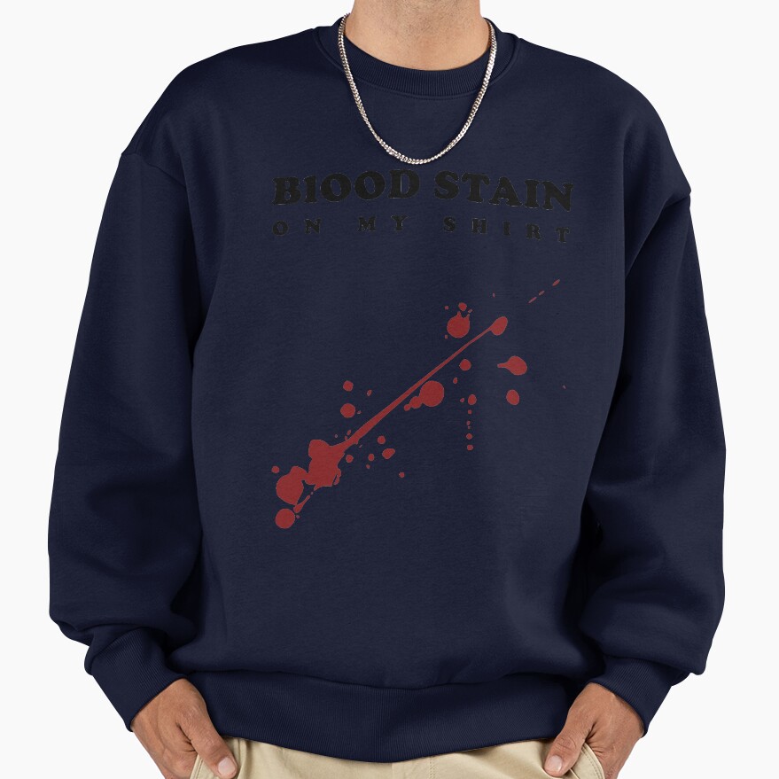 Sza Blood Stain On My Shirt Lyric Sweatshirt - Image 5