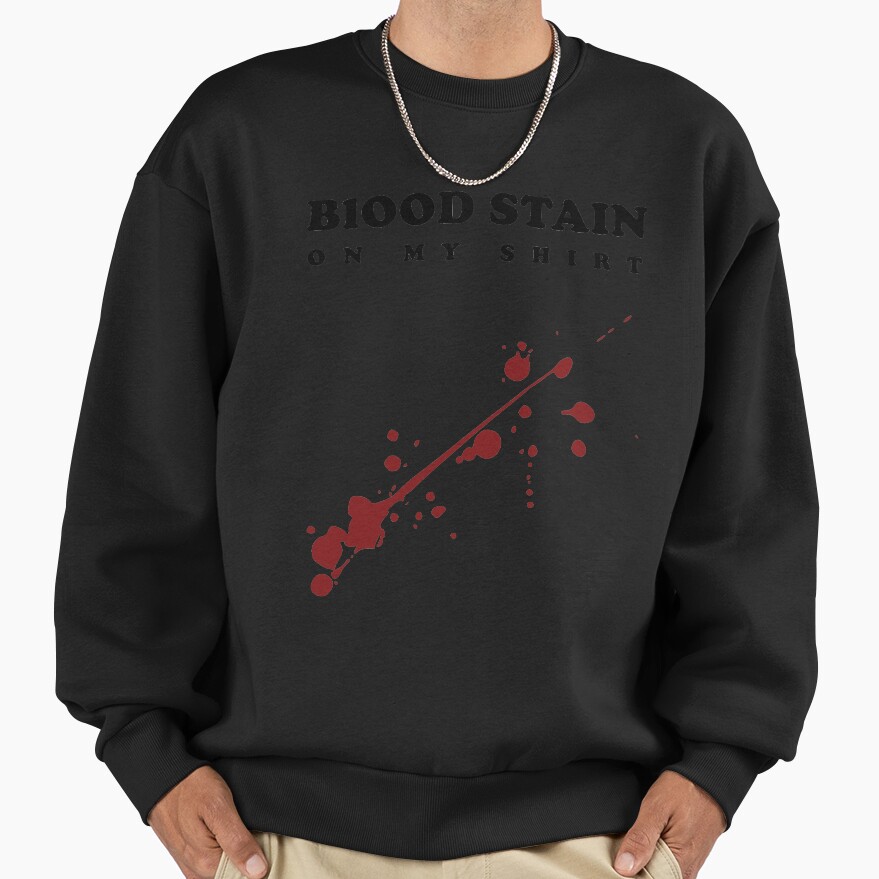 Sza Blood Stain On My Shirt Lyric Sweatshirt - Image 2