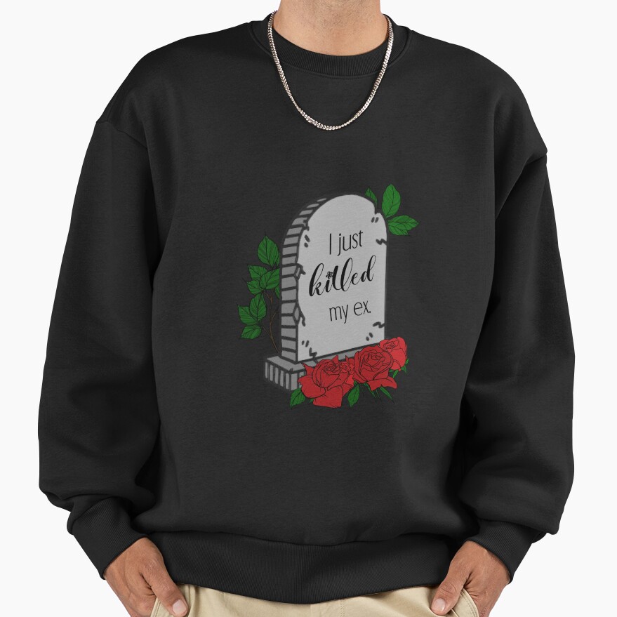 Sza I Just Killed My Ex Lyric Sweatshirt - Image 2