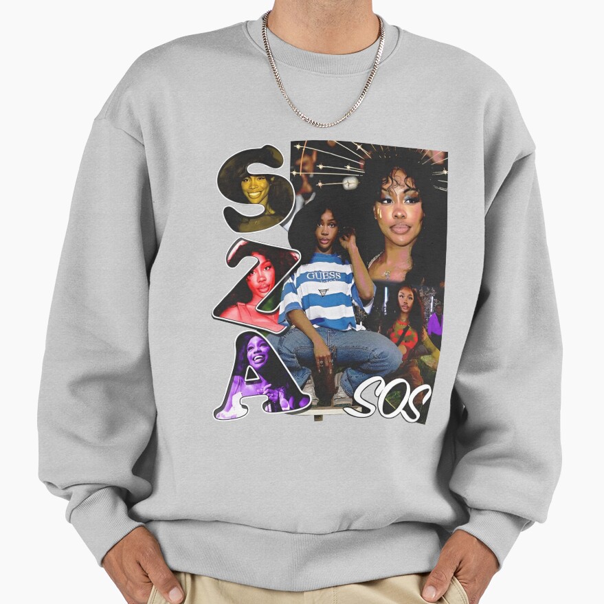 Sza Sos Album Vintage Aesthetic Sweatshirt - Image 5