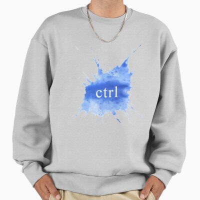 Sza Ctrl Blue Watercolour Sweatshirt