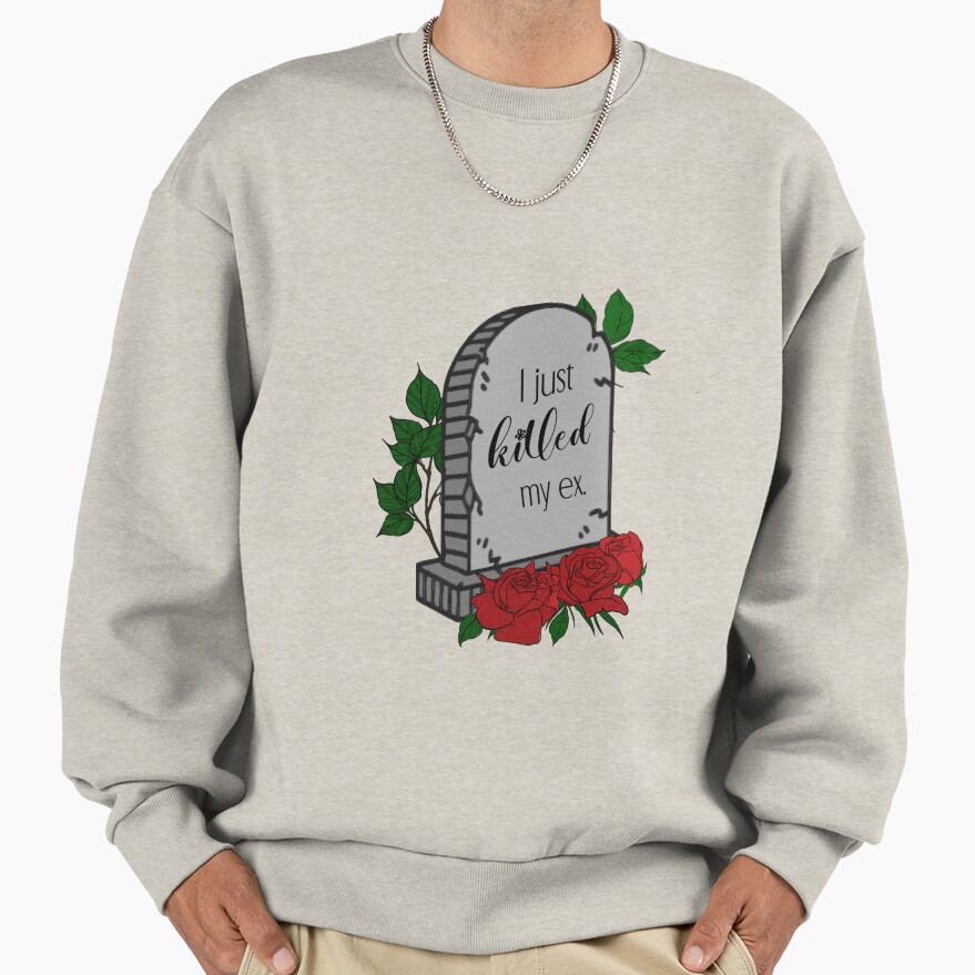 Sza I Just Killed My Ex Lyric Sweatshirt - Image 3