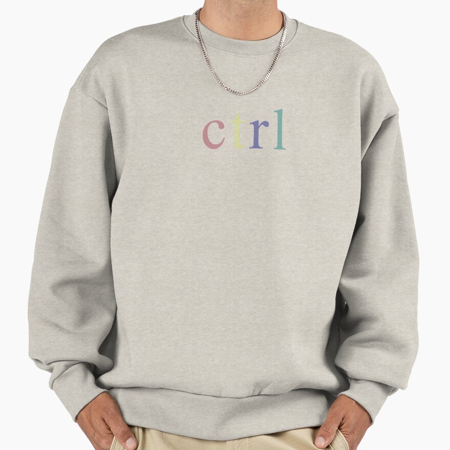 Sza Faded Ctrl Aesthetic Sweatshirt - Image 3